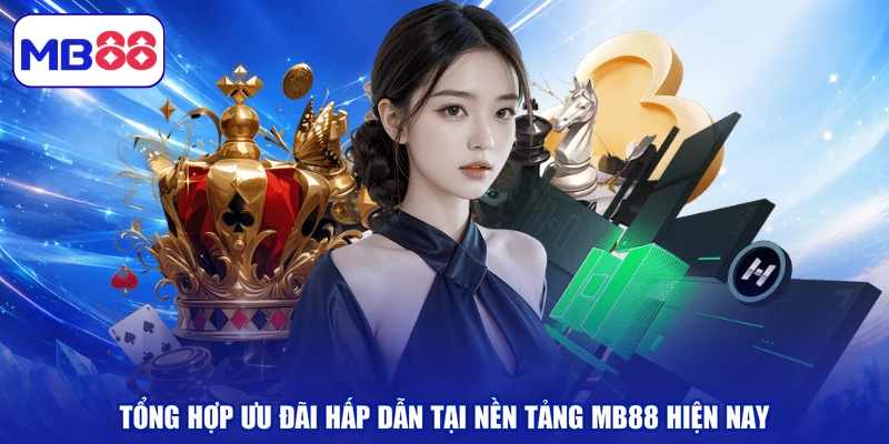 Tổng hợp ưu đãi hấp dẫn tại nền tảng MB88 hiện nay